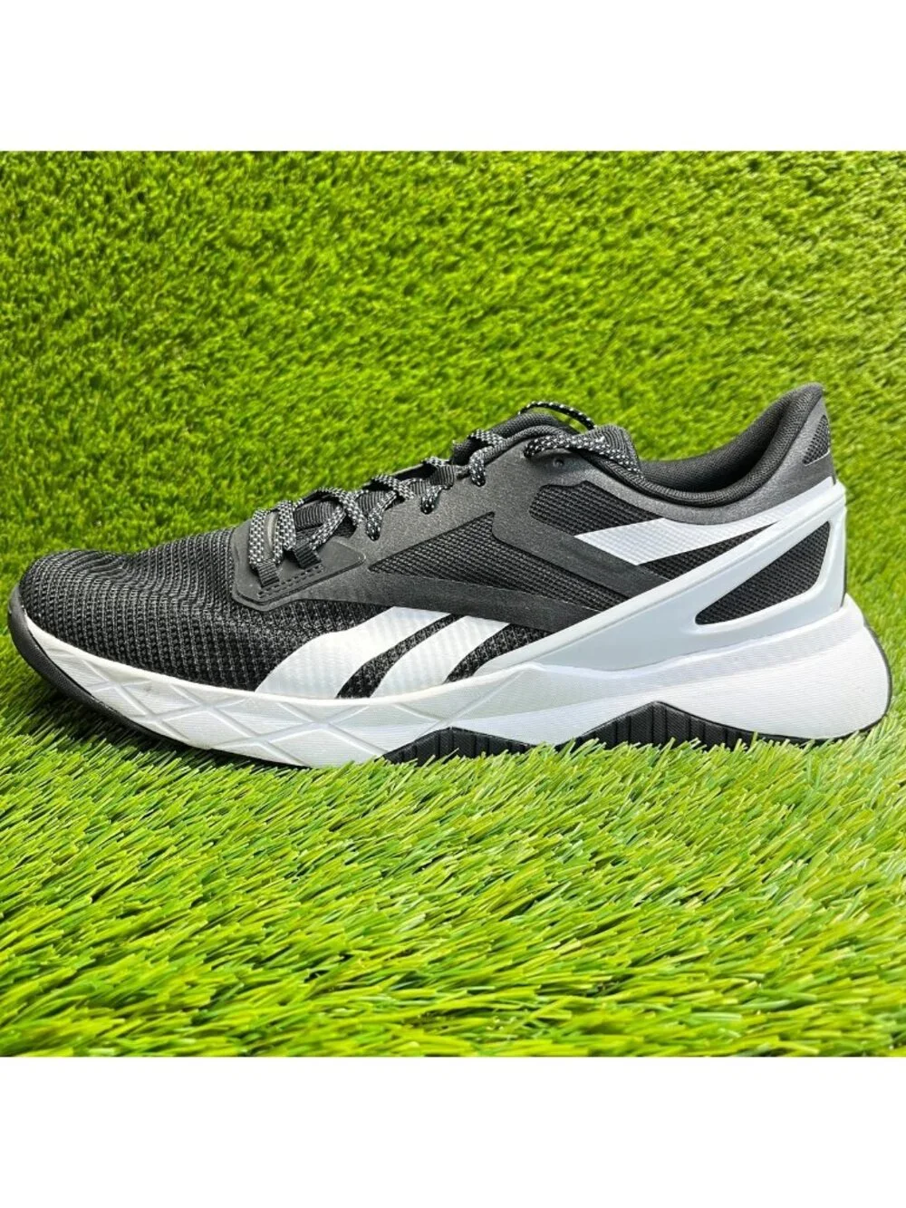 Reebok Nanoflex TR Series 1 Mens Size 13 Black Running Training Shoes Sneakers_3
